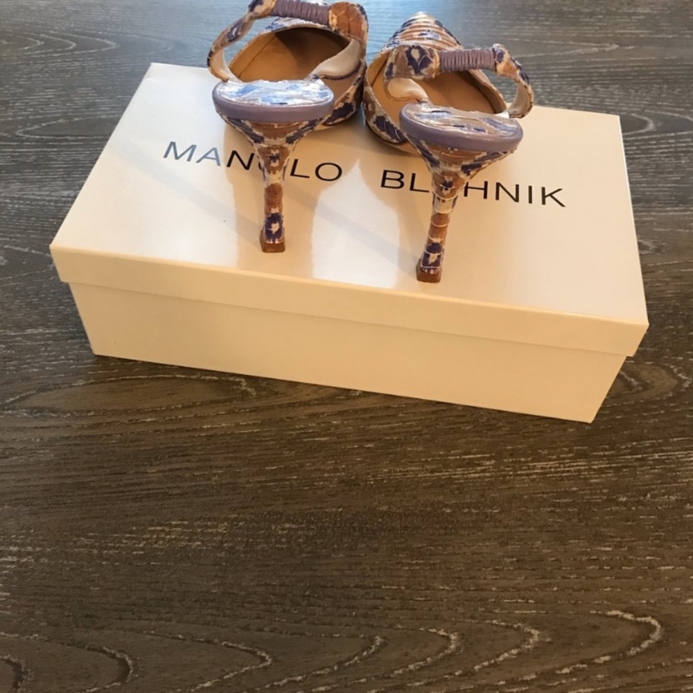 Manolo Blahnik Carolyne Slingbacks - Size 36 - Picture 3 of 6